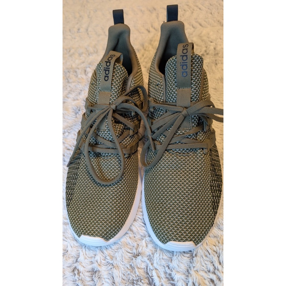 Size 12 - adidas Questar Flow White Khaki